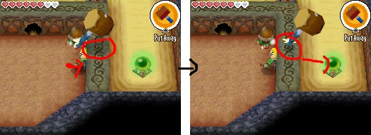 Phantom Hourglass Hammer glitch